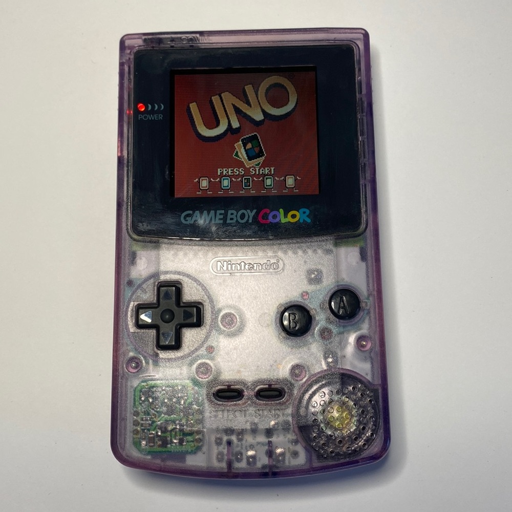 Gameboy Color Purple Ice